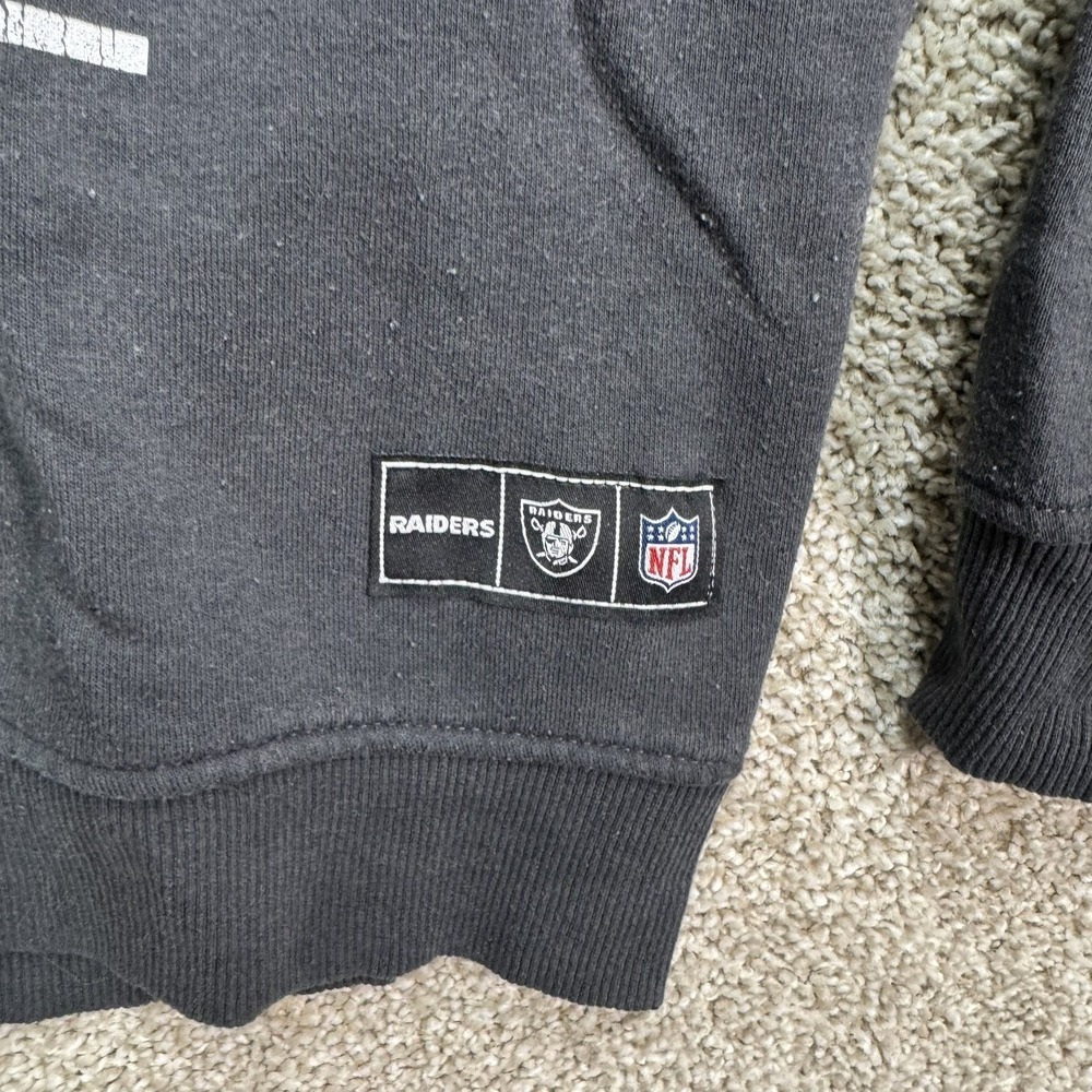 Las Vegas Raiders NFL Primark Mens Black Long Sleeve Crewneck Sweatshirt Size M - Picture 5 of 9